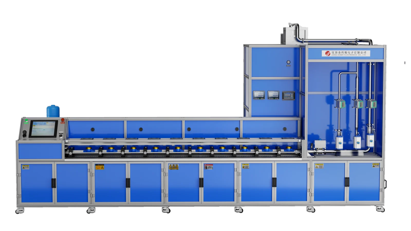 DN15–25 Fully Automatic Water Meter Test Bench (Piston Prover Method + Reference Meter Method) - view 4