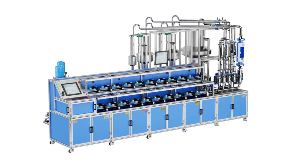 DN15–50 Fully Automatic Double-Row Water Meter Test Bench (Volumetric Method) - KINMY
