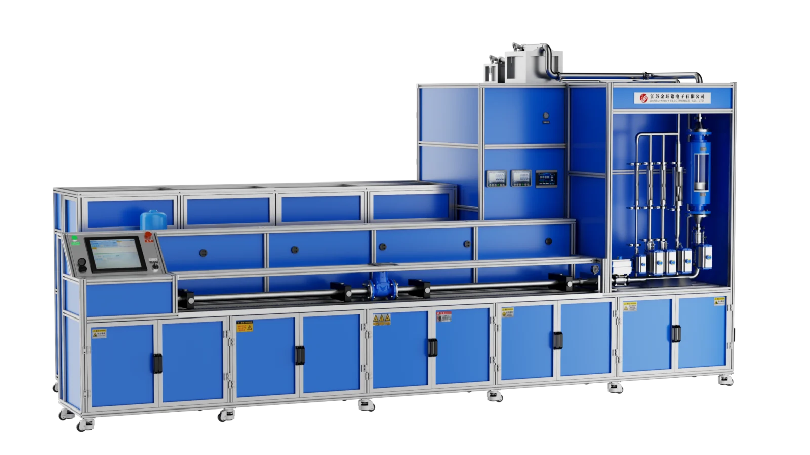 DN15–50 Vertical-Horizontal Integrated Water Meter Test Bench - KINMY