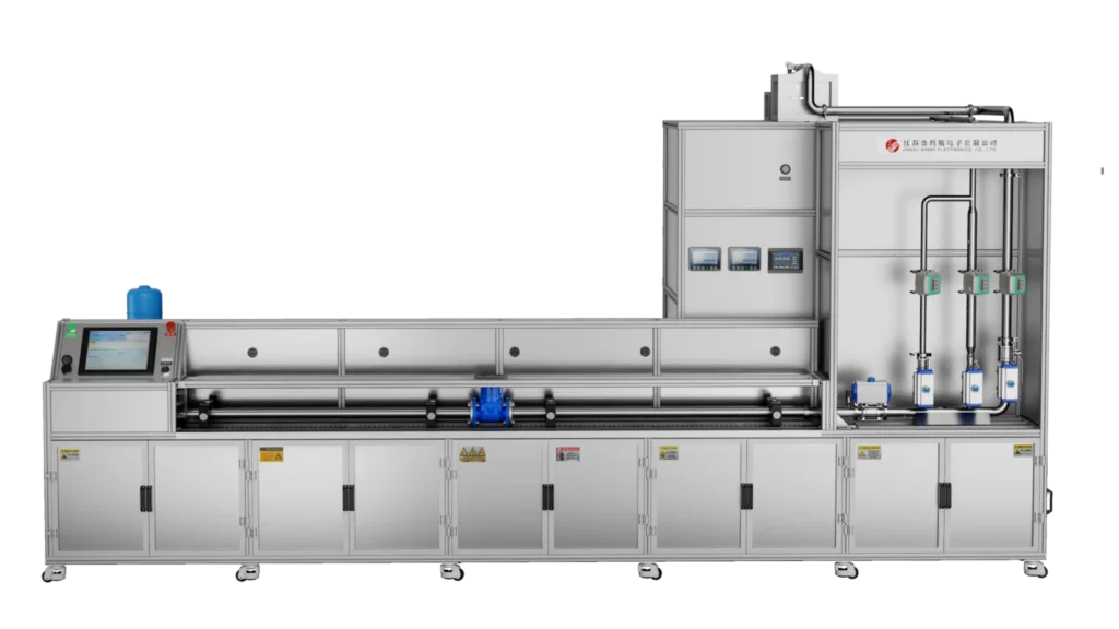 DN15–50 Water Flow Calibration Device (Piston Prover Method + Reference Meter Method) - KINMY