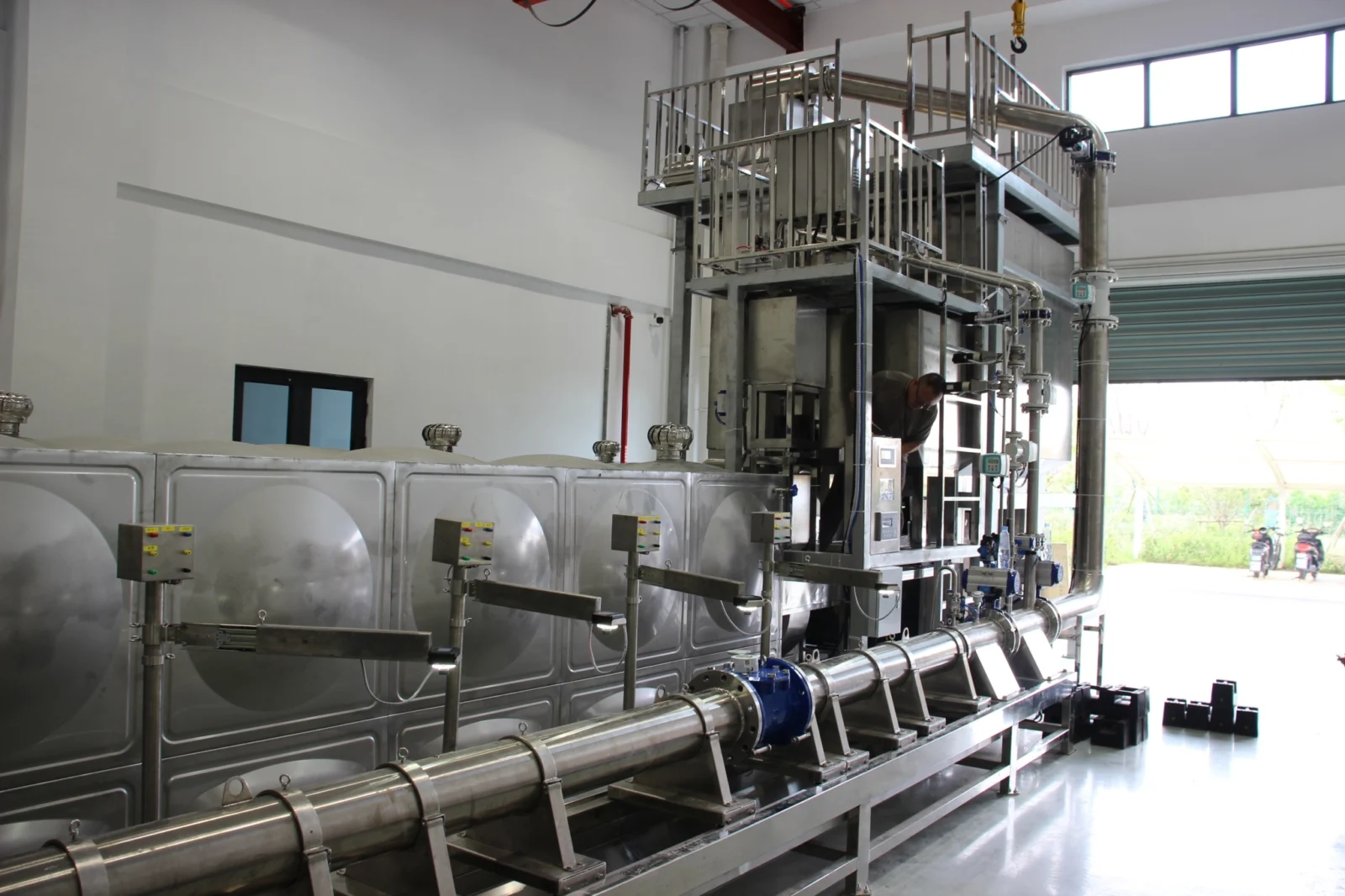 DN50–200 Fully Automatic Tube-Replacement Water Flow Calibration Device (Gravimetric Method + Reference Meter Method) - view 6