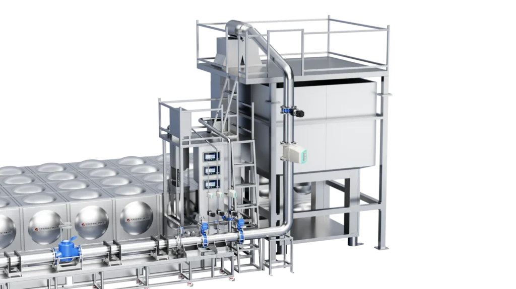 DN50–200 Fully Automatic Tube-Replacement Water Meter Test Bench (Gravimetric Method) - KINMY