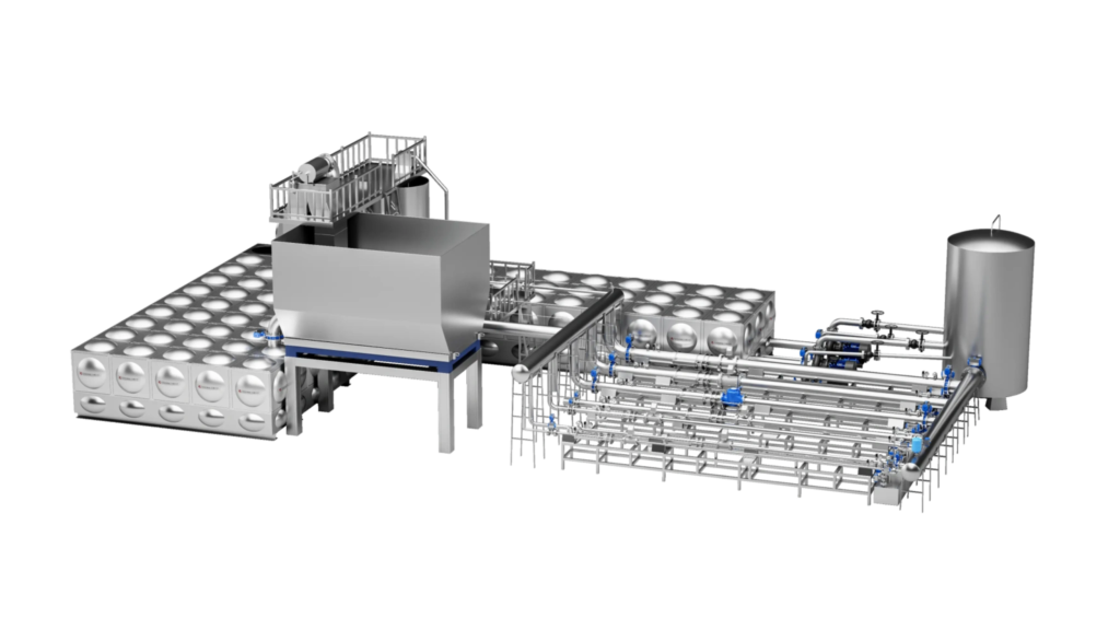 DN50–300 Fully Automatic Flat Layout Heat Meter Test Bench (Gravimetric Method + Reference Meter Method) - KINMY