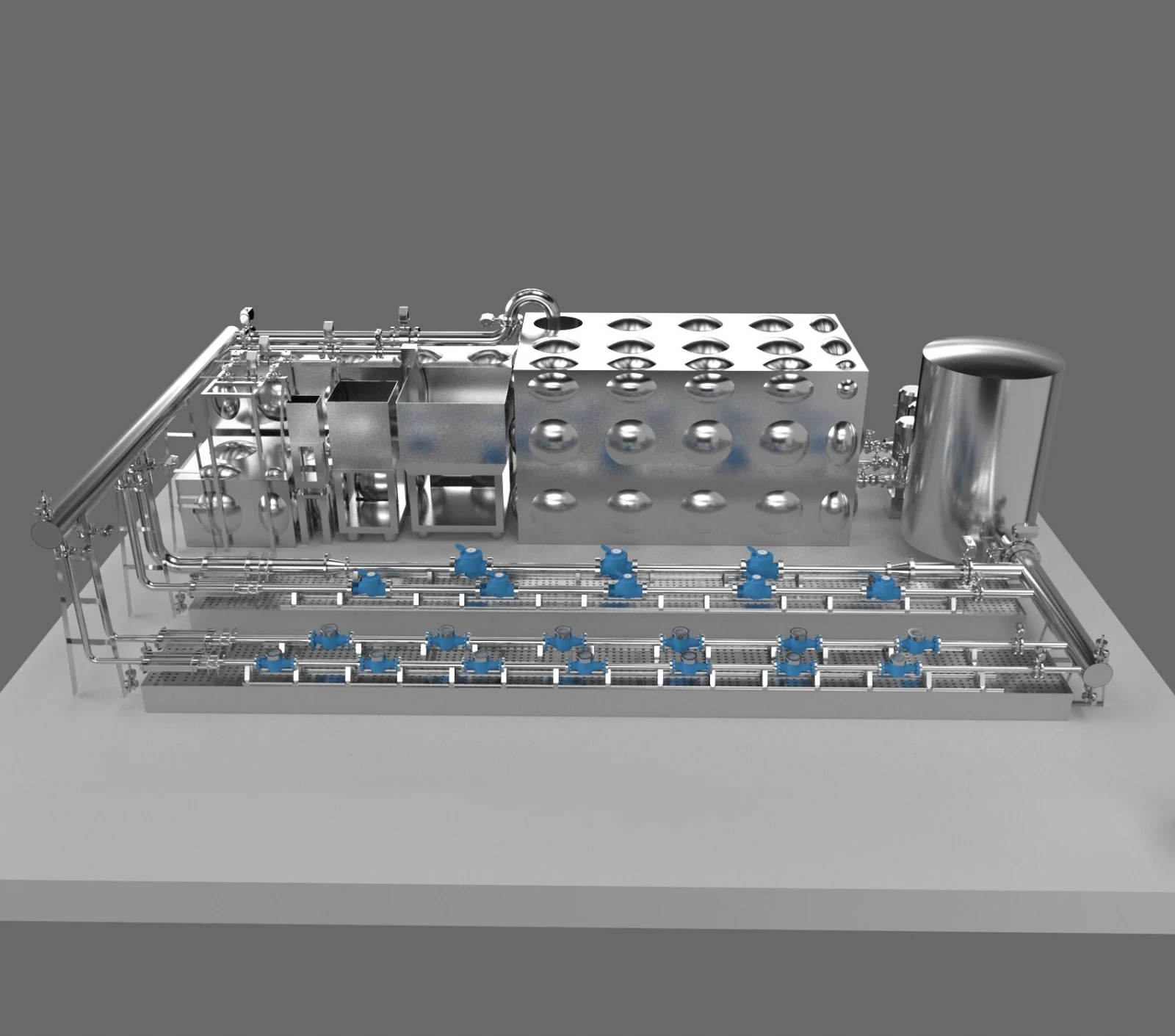 DN50–300 Fully Automatic Flat Layout Water Flow Calibration Device (Gravimetric Method) - view 4