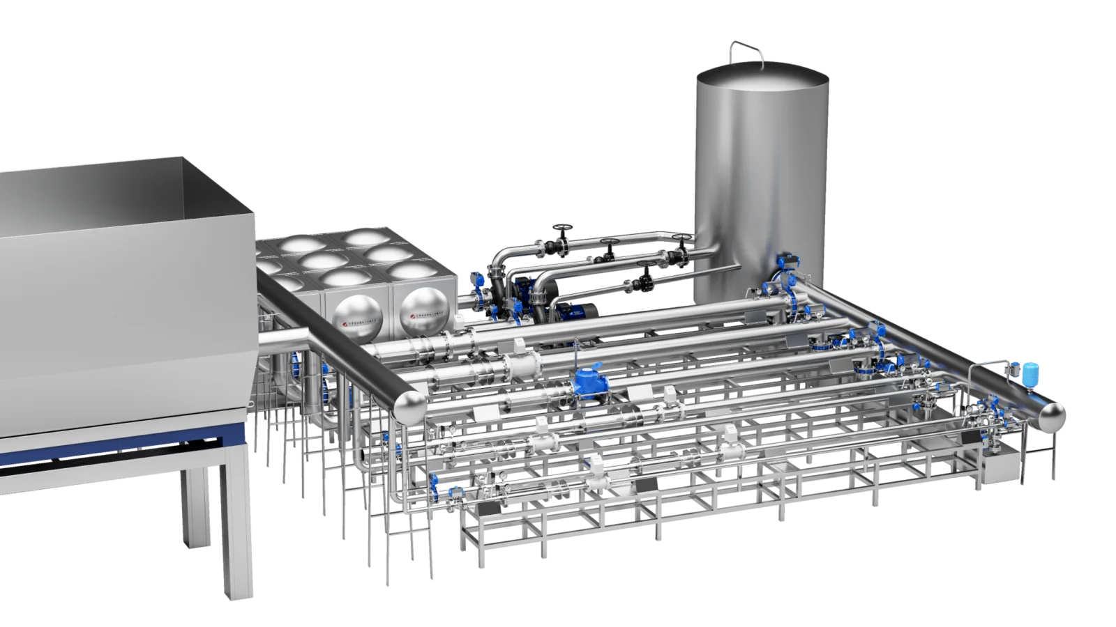 DN50–300 Fully Automatic Flat Layout Water Meter Test Bench (Volumetric Method) - view 3