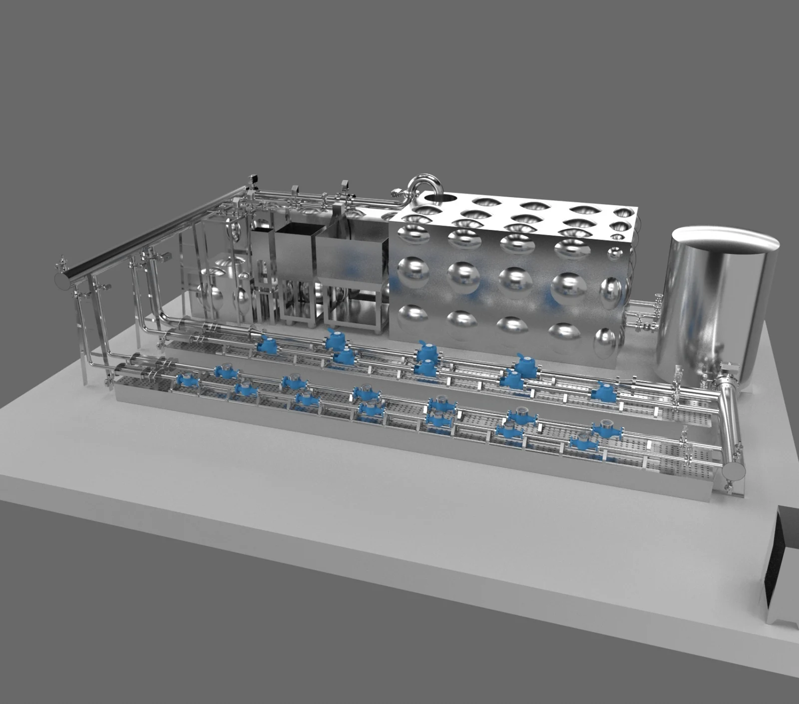 DN50–300 Fully Automatic Flat Layout Water Meter Test Bench (Volumetric Method) - view 5