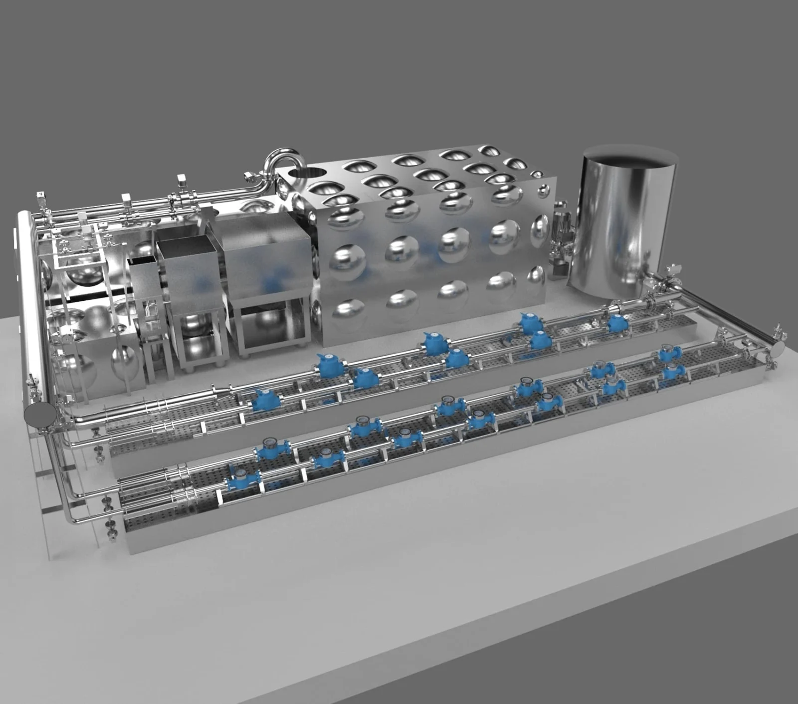 DN50–300 Fully Automatic Flat Layout Water Meter Test Bench (Volumetric Method) - view 6