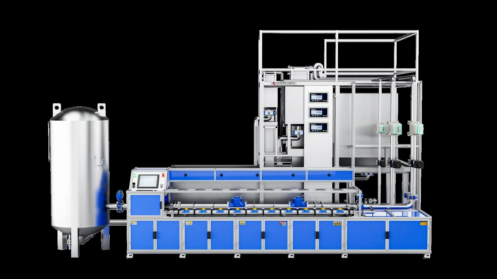 DN15 to DN100 automatic water meter test bench front view